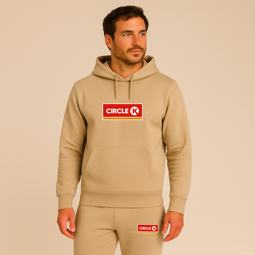 Men's Circle K Gas Station  Hoodie Joggers Set