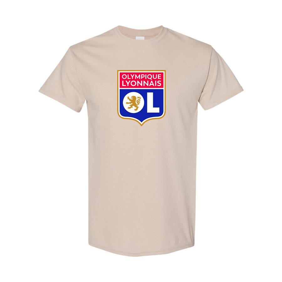 Men's Olympique Lyonnais FC Cotton T-Shirt