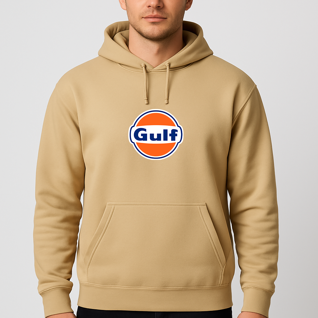 Men's Gulf Oil Logo Pullover Hoodie