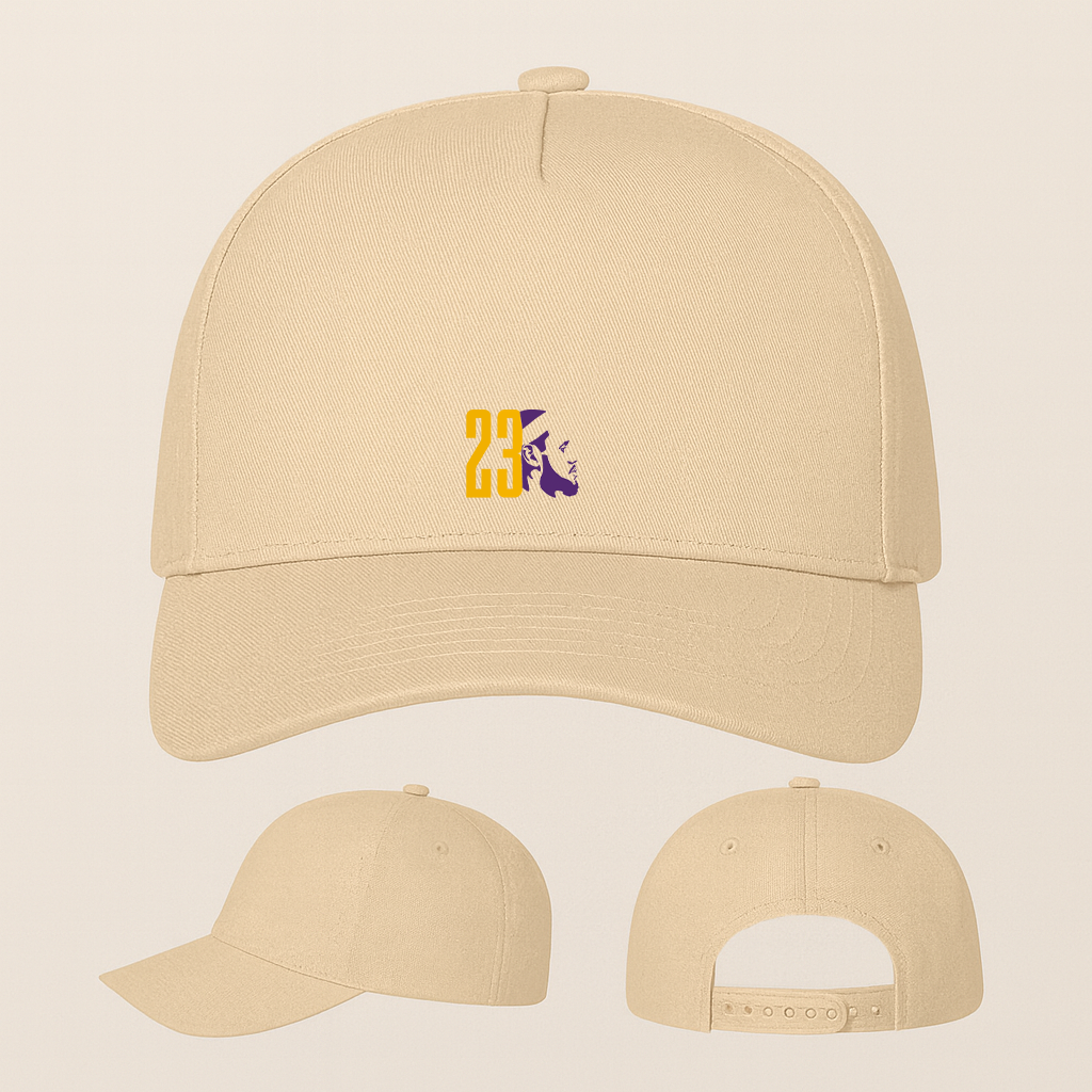 Lebron James 23 Sports Five Panel Twill Snapback Cap