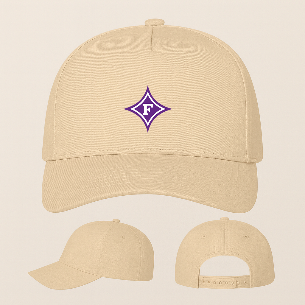 Furman Paladins Logo Five Panel Twill Snapback Cap