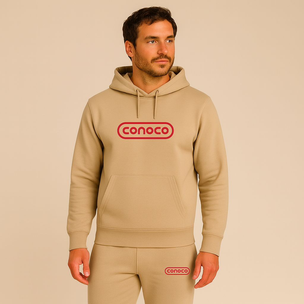 Men's Conoco Gas Station Hoodie Joggers Set