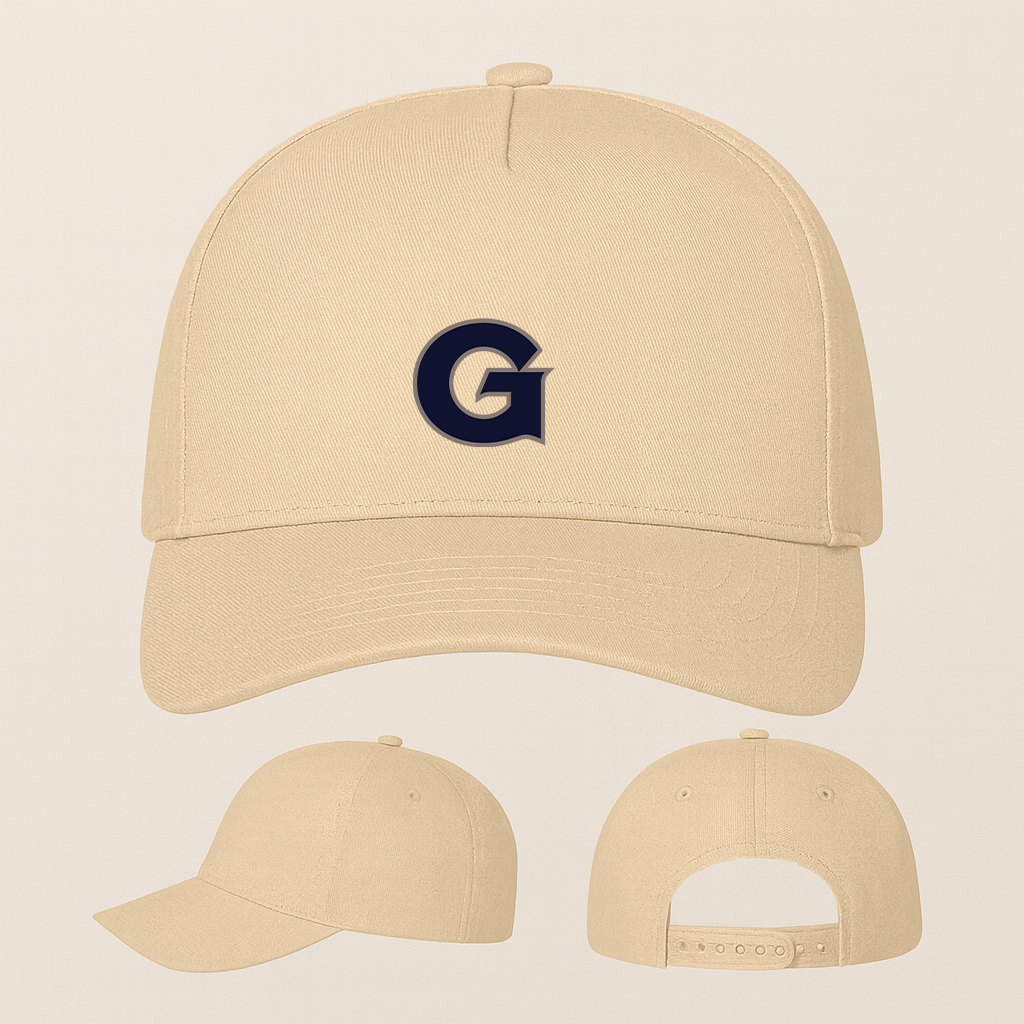 George Georgetown Hoyas Logo Five Panel Twill Snapback Cap