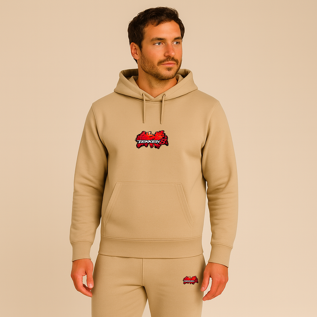 Men's Tekken 8 Game PS5 Hoodie Joggers Set