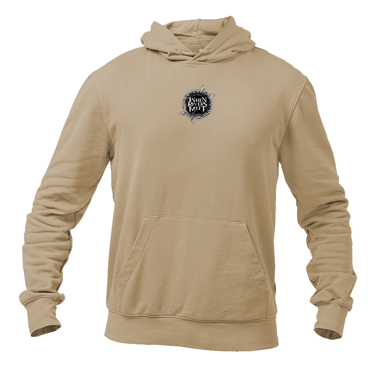 Men's When Rivers Meet Pullover Hoodie
