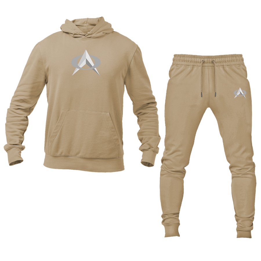 Men's Oltcit Logo Hoodie Joggers Set