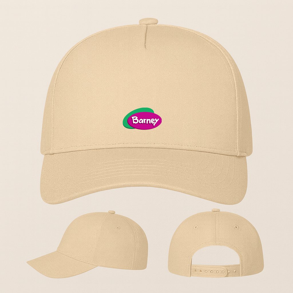 Barney Show Five Panel Twill Snapback Cap