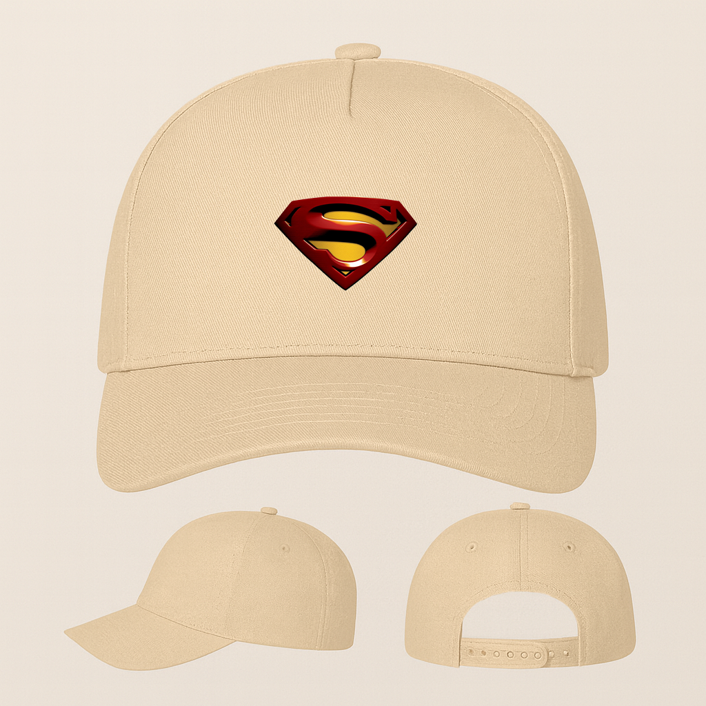Superman Superhero Five Panel Twill Snapback Cap