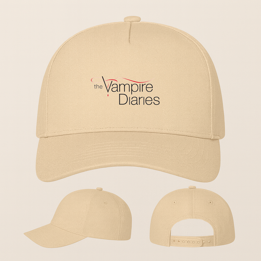 The Vampire Diaries Series Five Panel Twill Snapback Cap