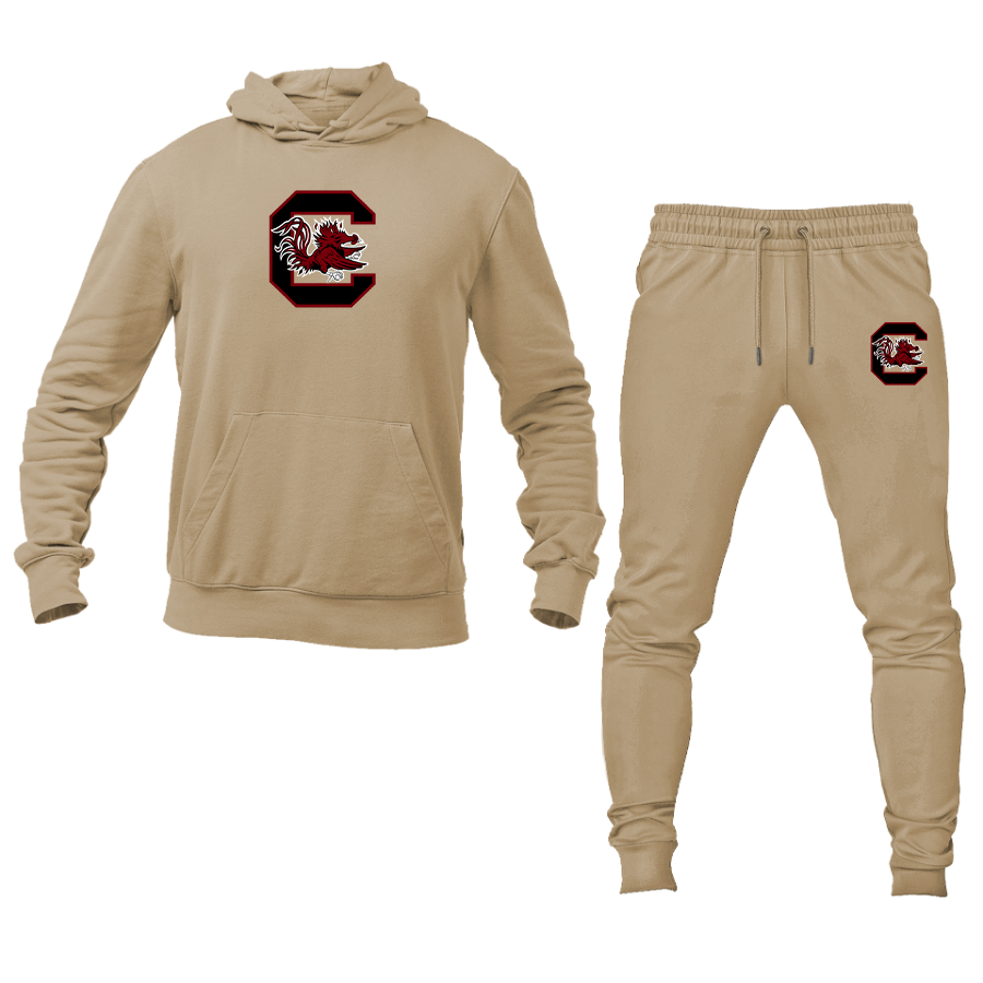 Men's South Carolina Gamecocks Logo Hoodie Joggers Set