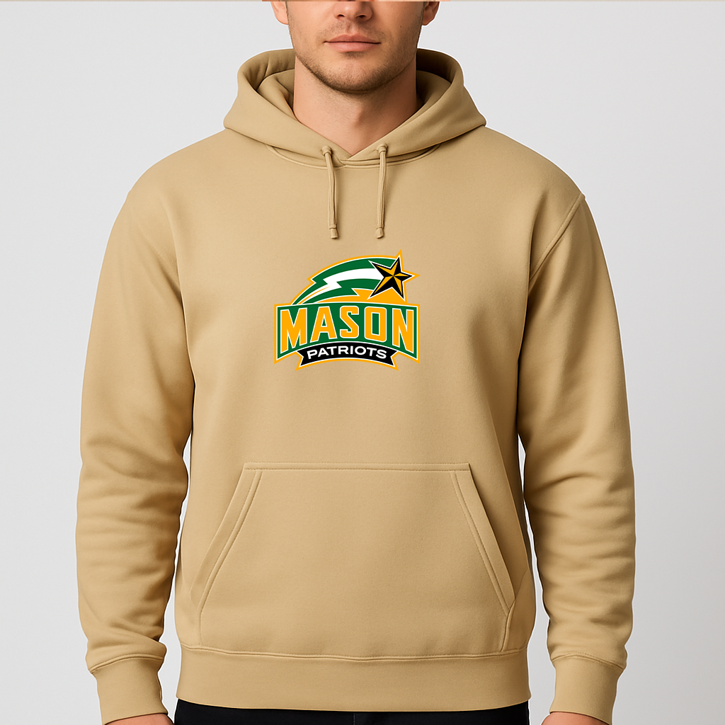 Men's George Mason Patriots Logo Pullover Hoodie
