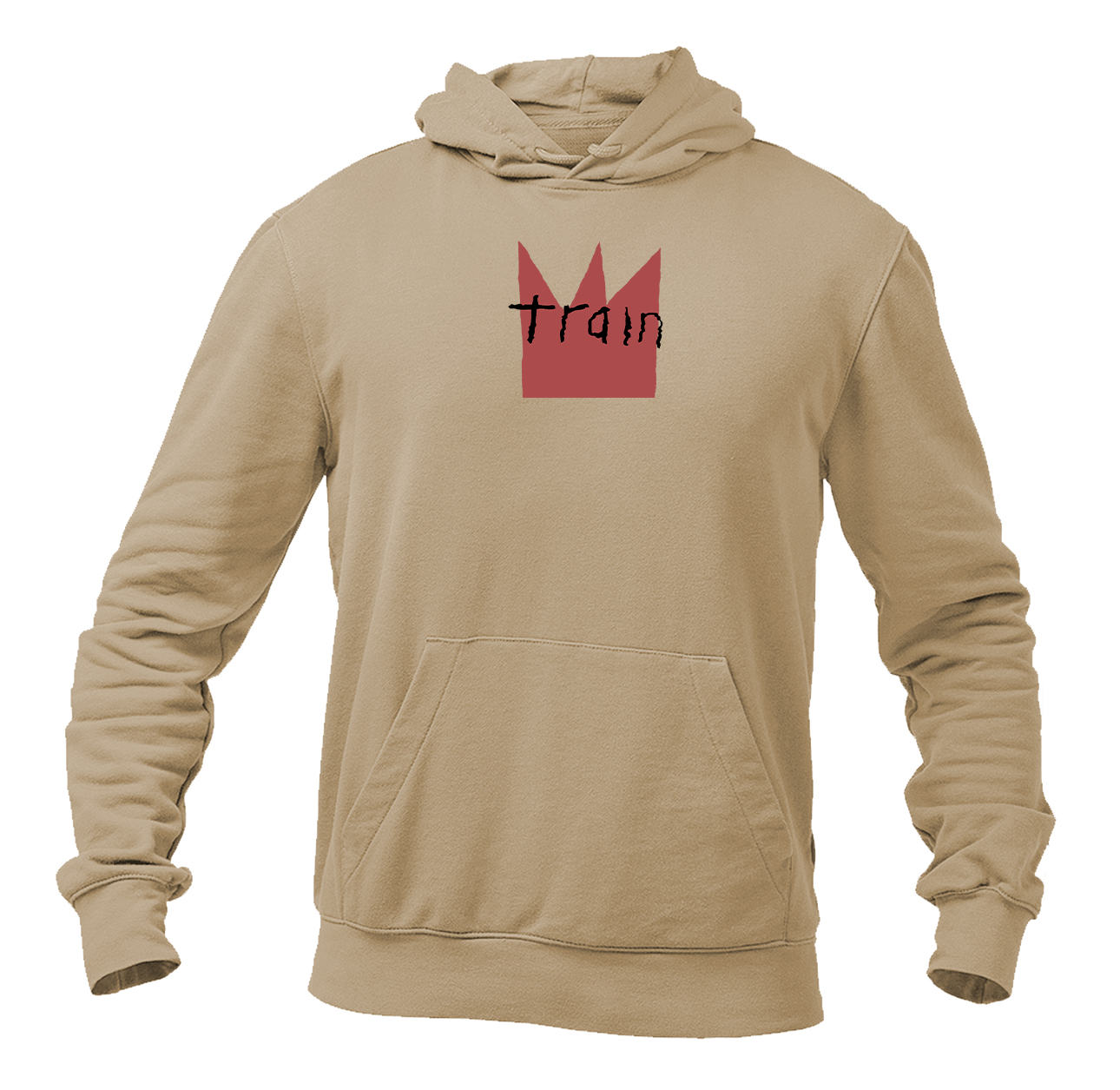 Men's Train Logo Pullover Hoodie