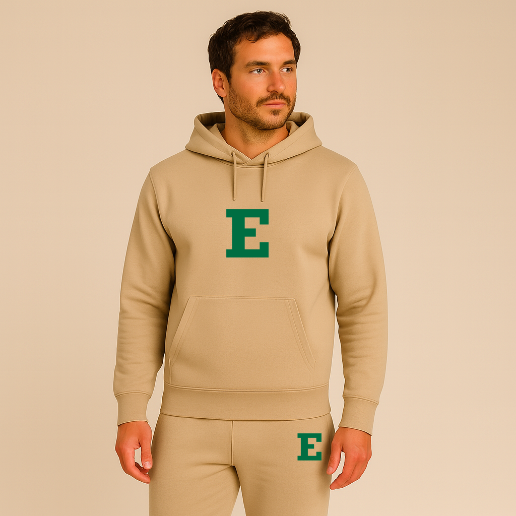 Men's Eastern Michigan Eagles Logo Hoodie Joggers Set