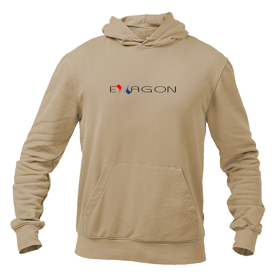 Men's Exagon Engineering Logo Pullover Hoodie