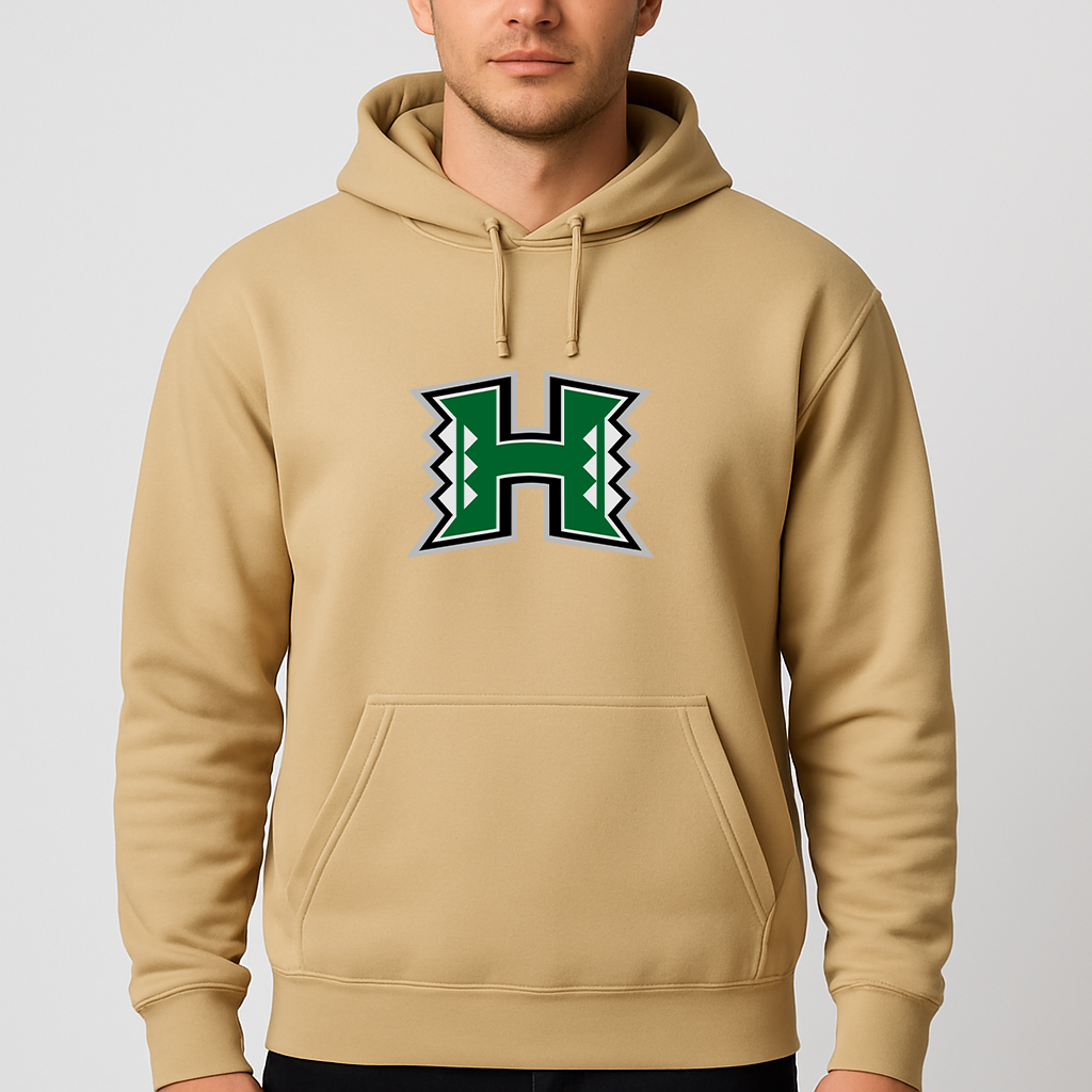 Men's Hawaii Warriors Logo Pullover Hoodie