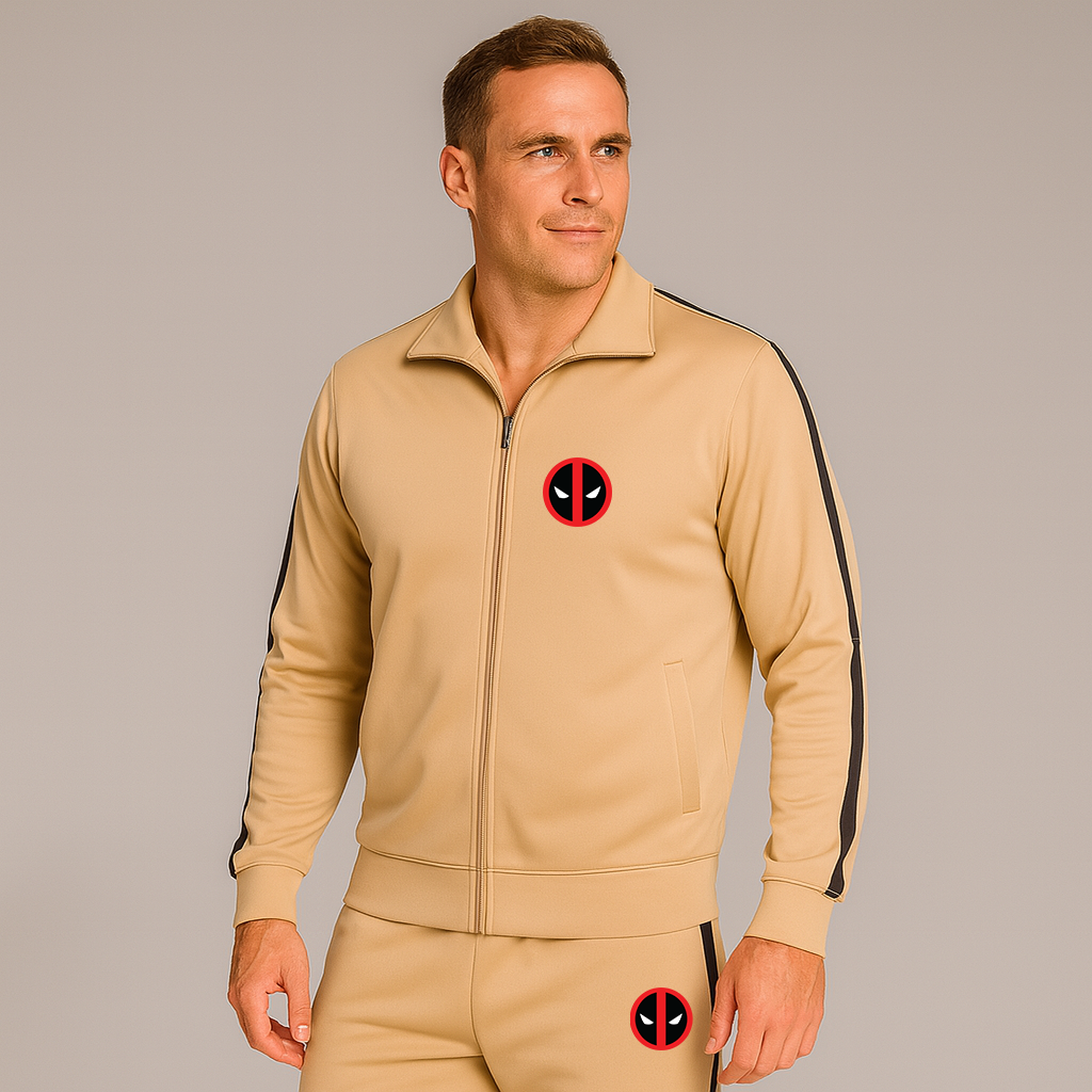 Men's Deadpool Marvel Superhero Dri-Fit TrackSuit