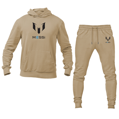 Men's Lionel Messi Air Messi Soccer Logo Hoodie Joggers Set