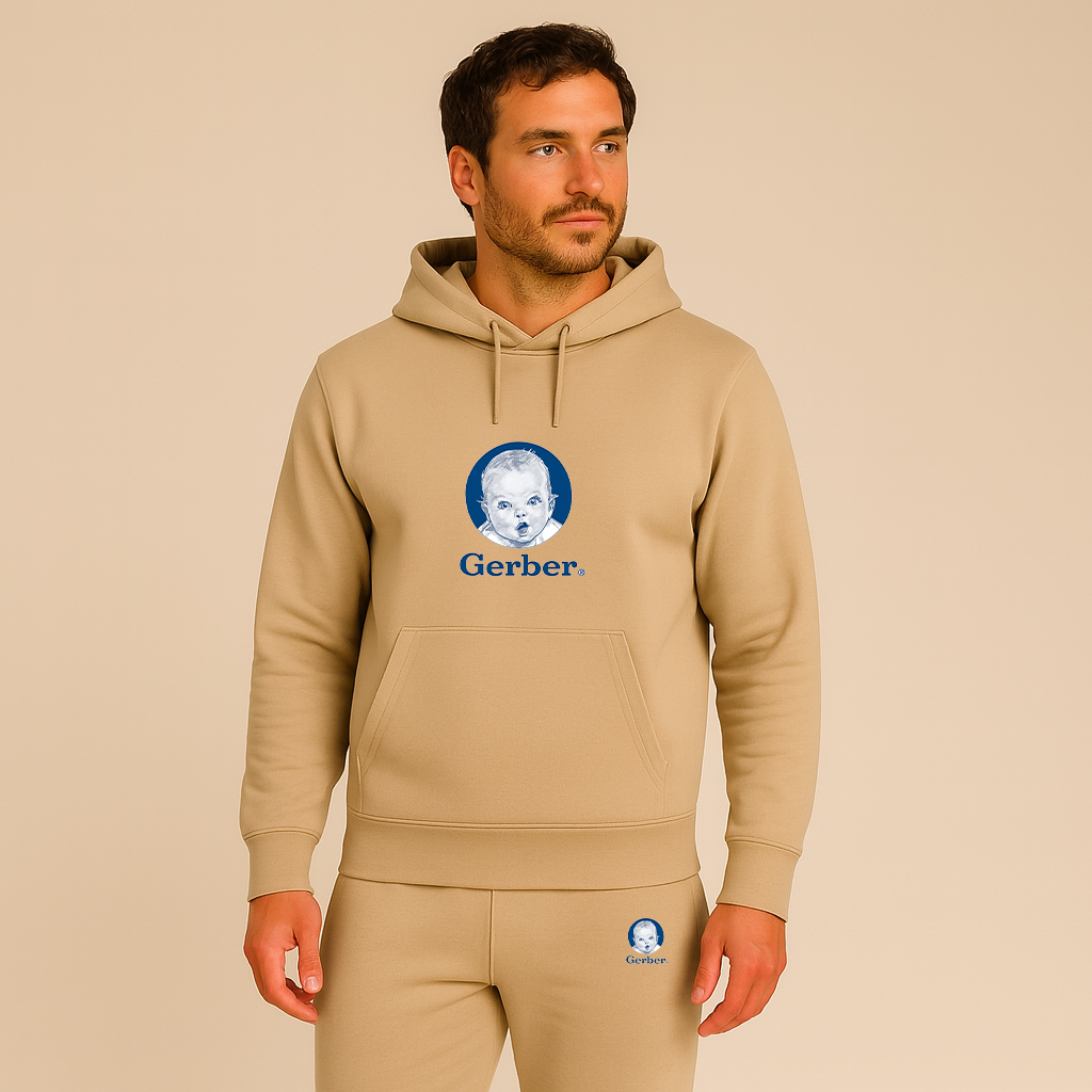 Men's Gerber Life Insurance Logo Hoodie Joggers Set