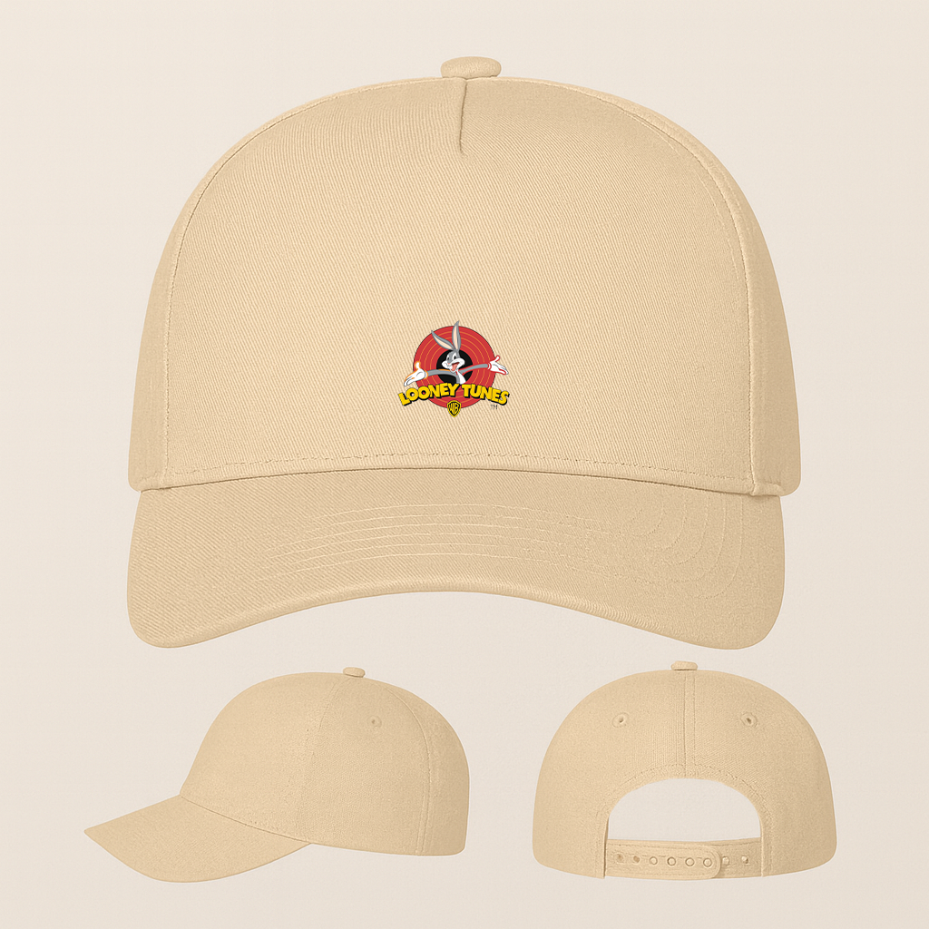 Looney Tunes Warner Brothers Cartoon Five Panel Twill Snapback Cap
