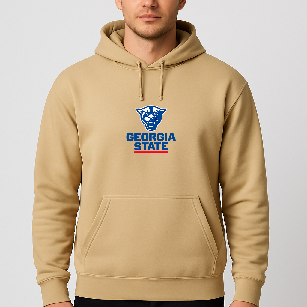 Men's Georgia State Panthers Logo Pullover Hoodie