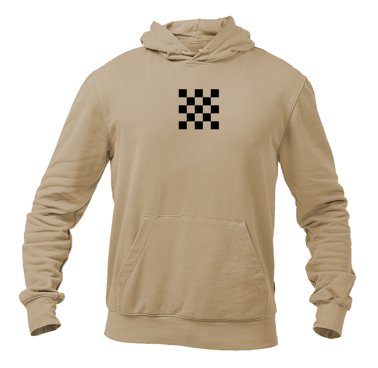 Men's Checker Motors Corporation Logo Pullover Hoodie