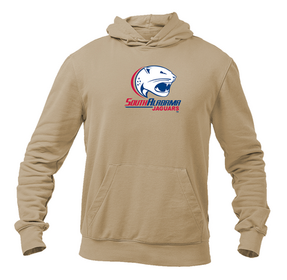 Men's South Alabama Jaguars Logo Gildan  Heavy Blend Hooded Sweatshirt