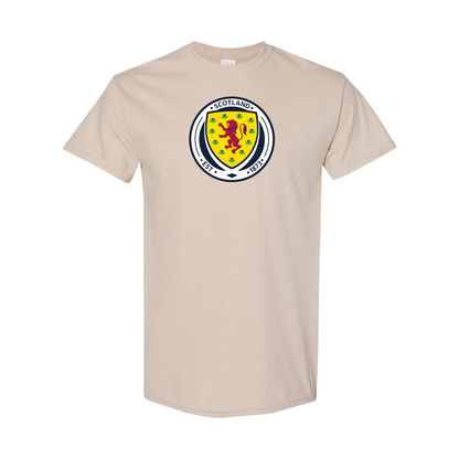 Men's Scotland National Soccer Team Cotton T-Shirt