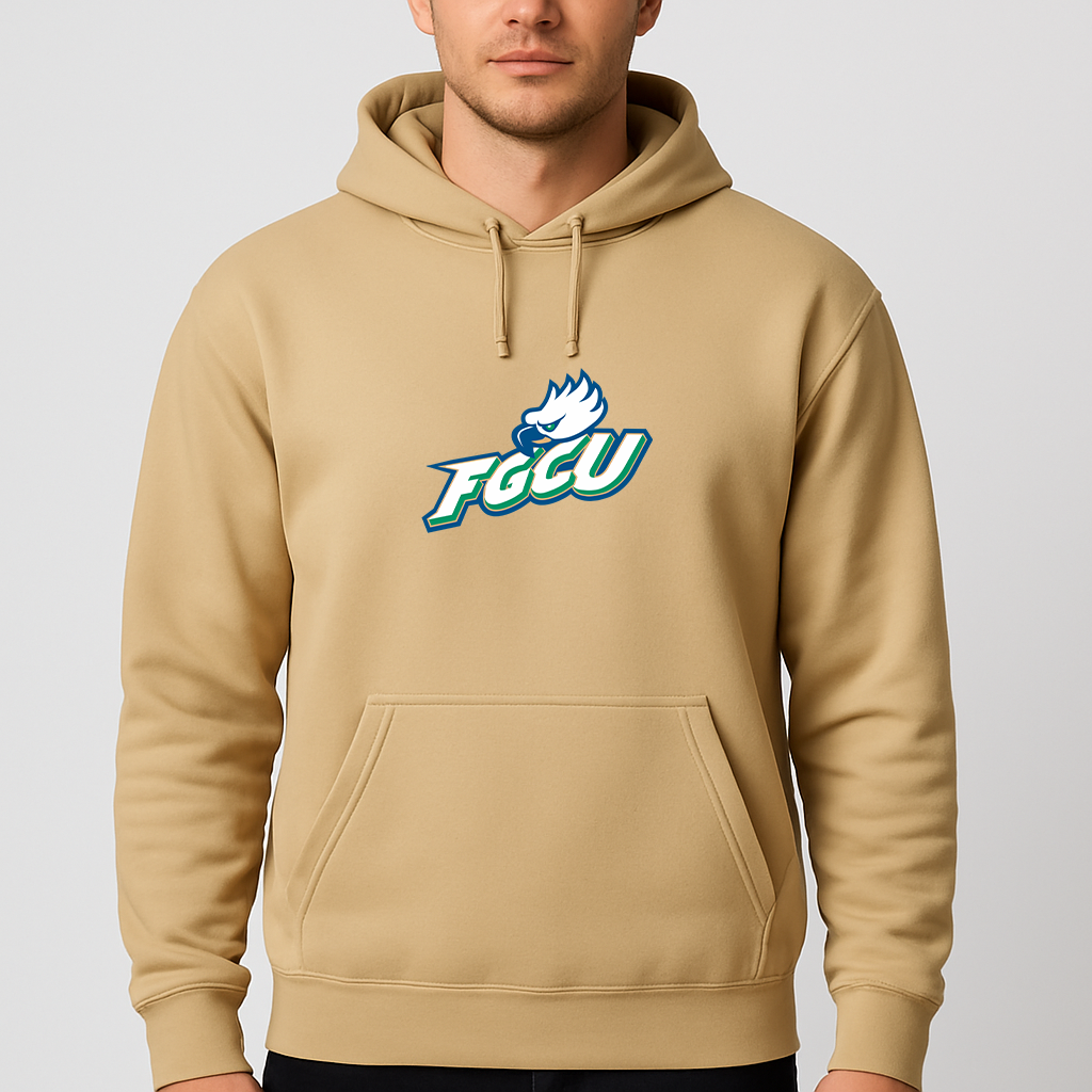 Men's Florida Gulf Coast Eagles Logo Pullover Hoodie