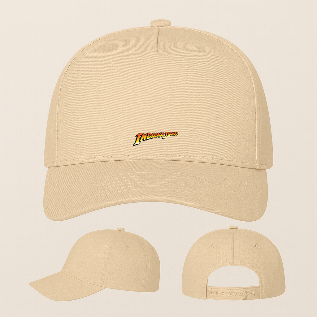 Indiana Jones Movie Five Panel Twill Snapback Cap