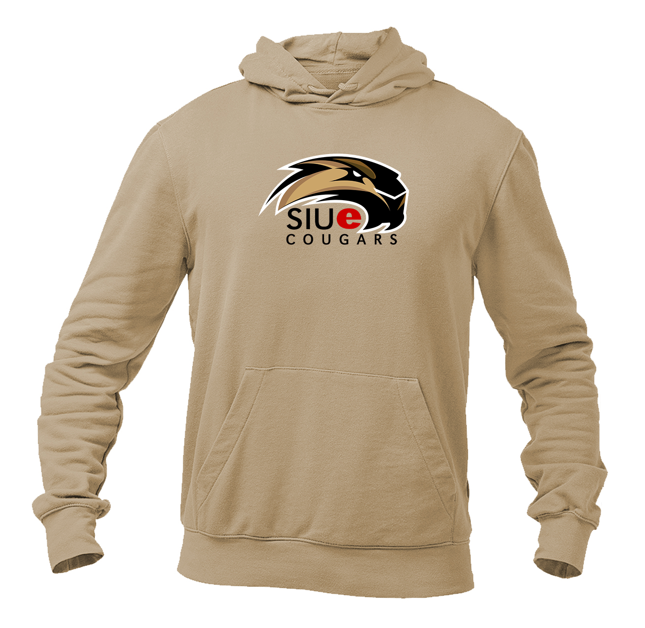 Men's SIU Edwardsville Cougars Logo Softstyle Midweight Hooded Sweatshirt