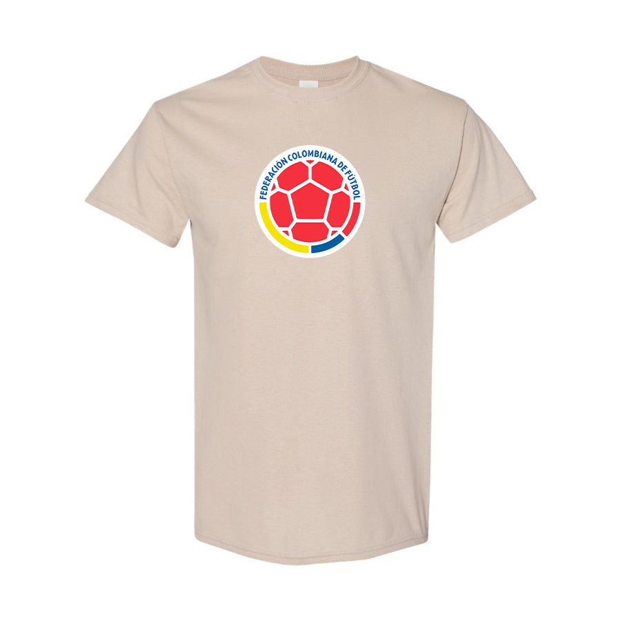 Men's Colombia National Soccer Team Cotton T-Shirt