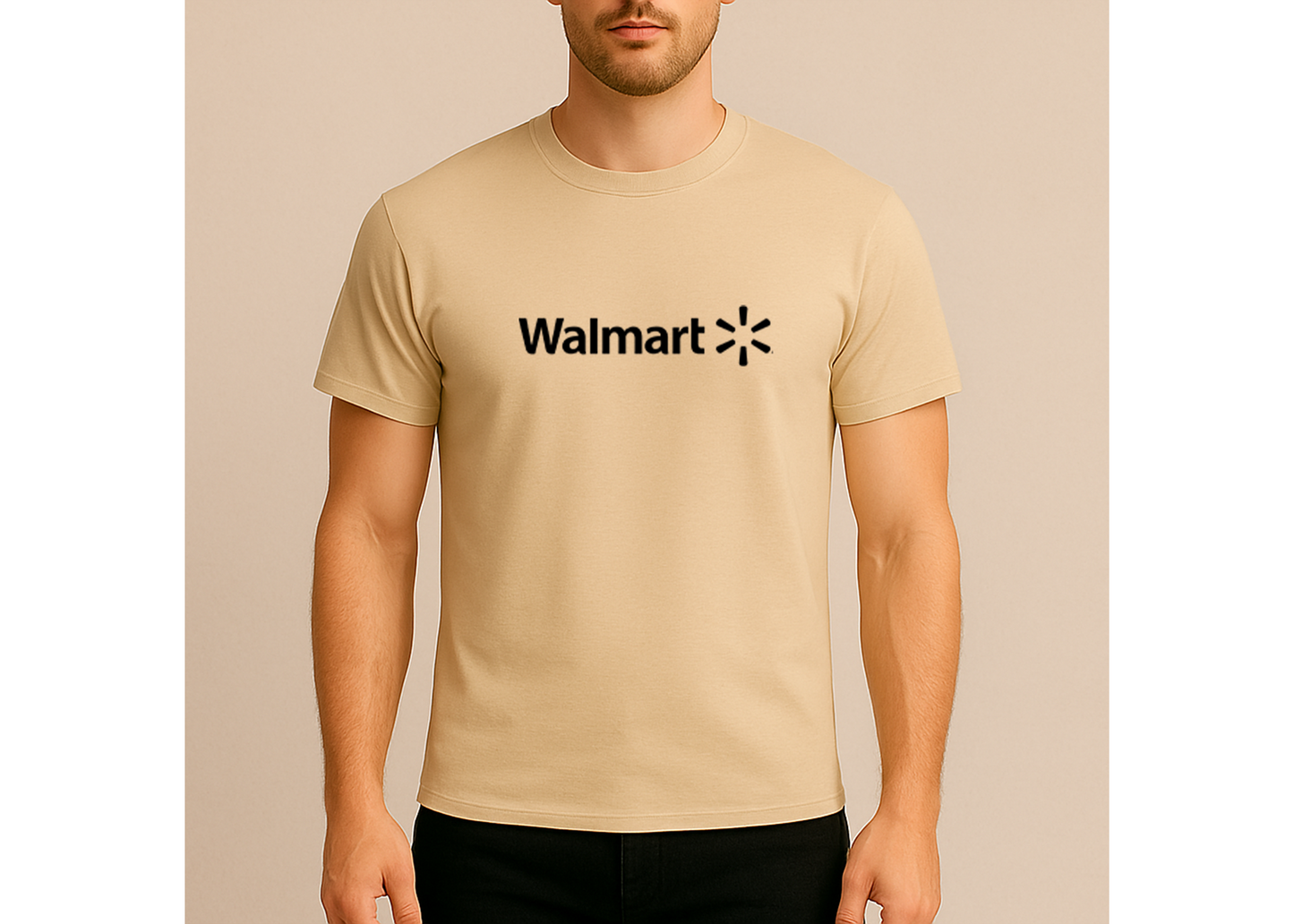 Men's Walmart Logo Cotton T-Shirt