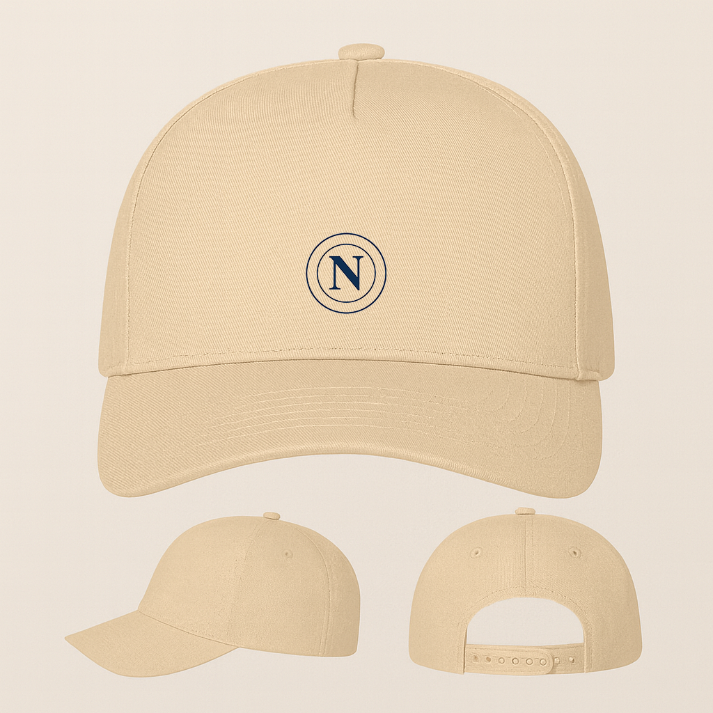 George Napoli 2025 Soccer Logo Five Panel Twill Snapback Cap