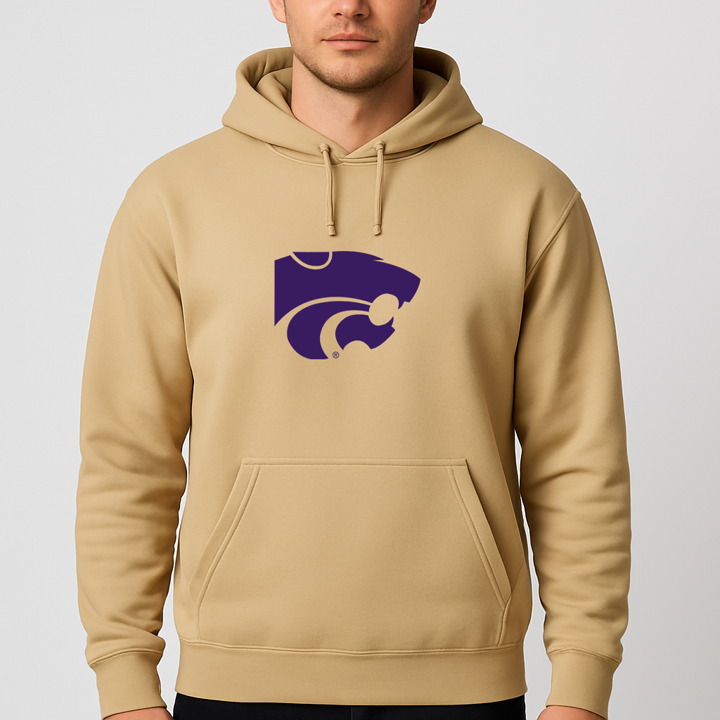 Men's Kansas State Wildcats Logo Pullover Hoodie