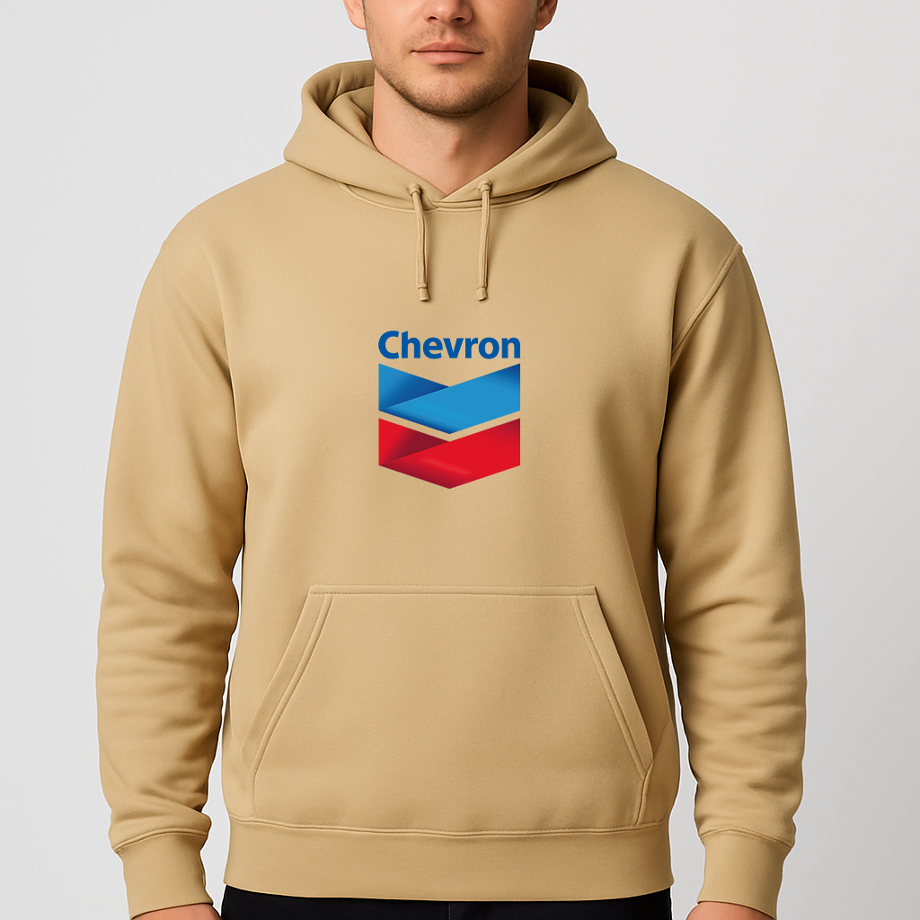 Men's Chevron Gas Station Pullover Hoodie