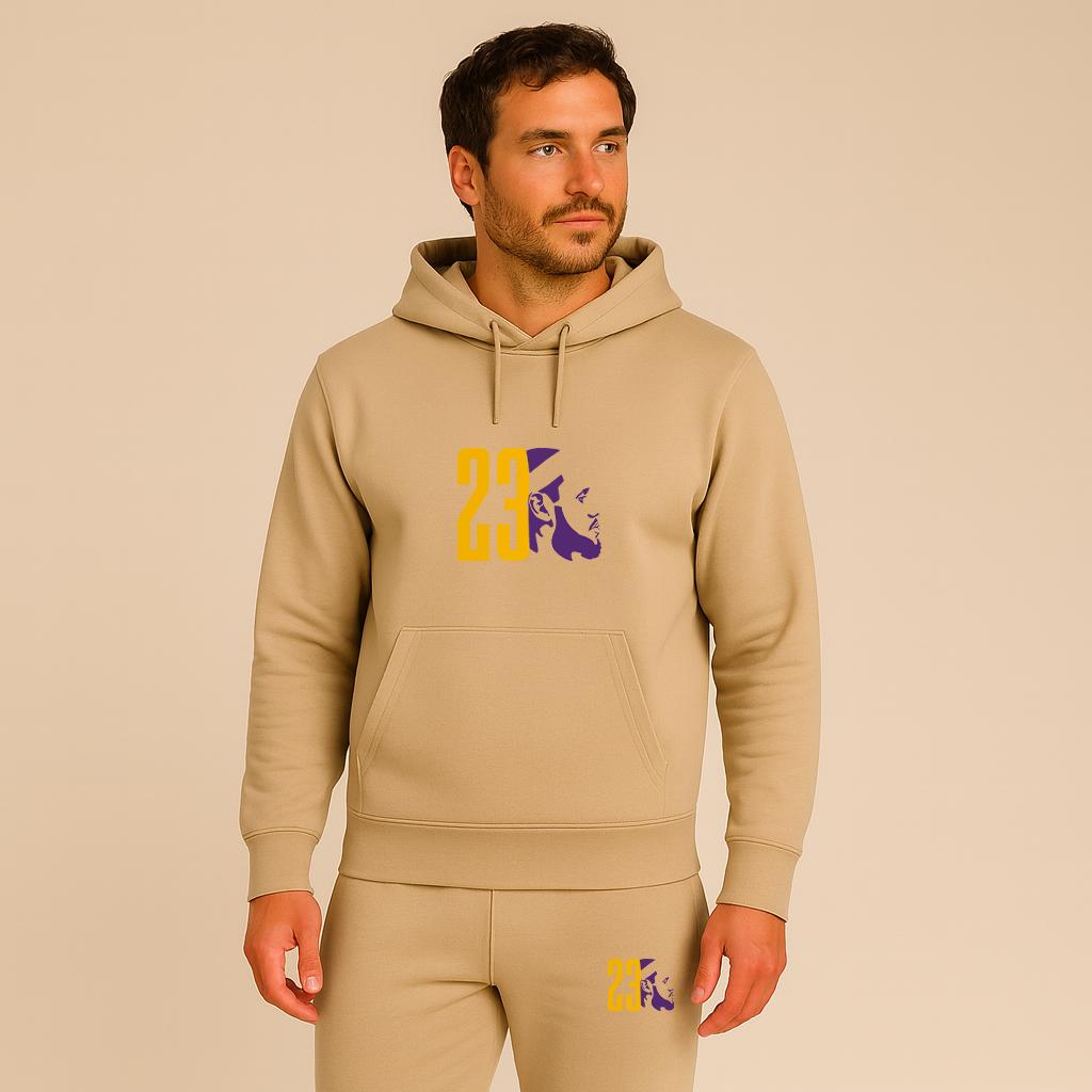 Men's Lebron James 23 Sports Hoodie Joggers Set