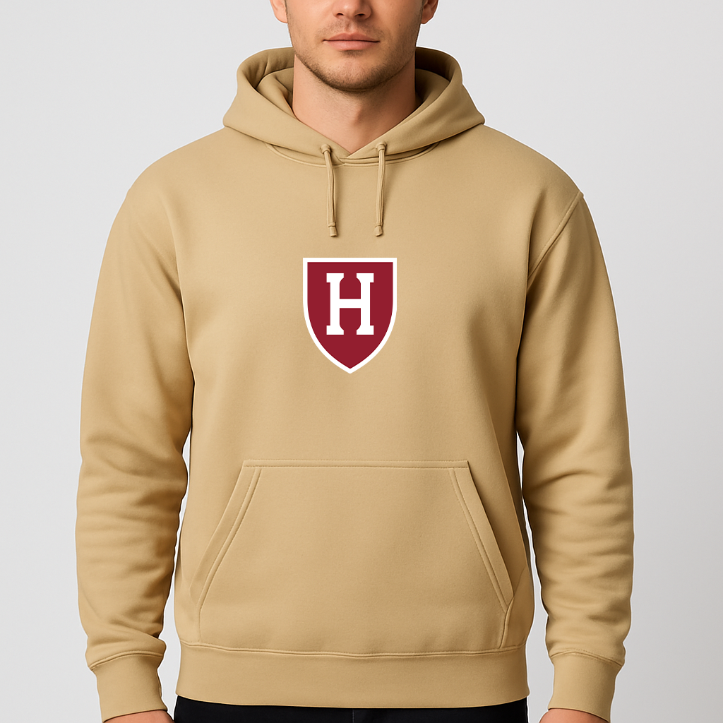 Men's Harvard Crimson Logo Pullover Hoodie