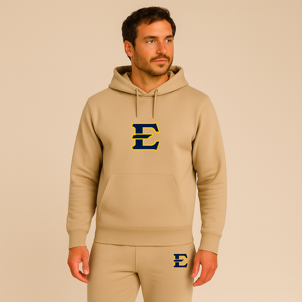 Men's ETSU Buccaneers Logo Hoodie Joggers Set
