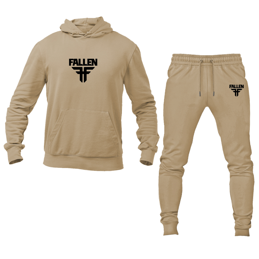 Men's Fallen Logo Hoodie Joggers Set
