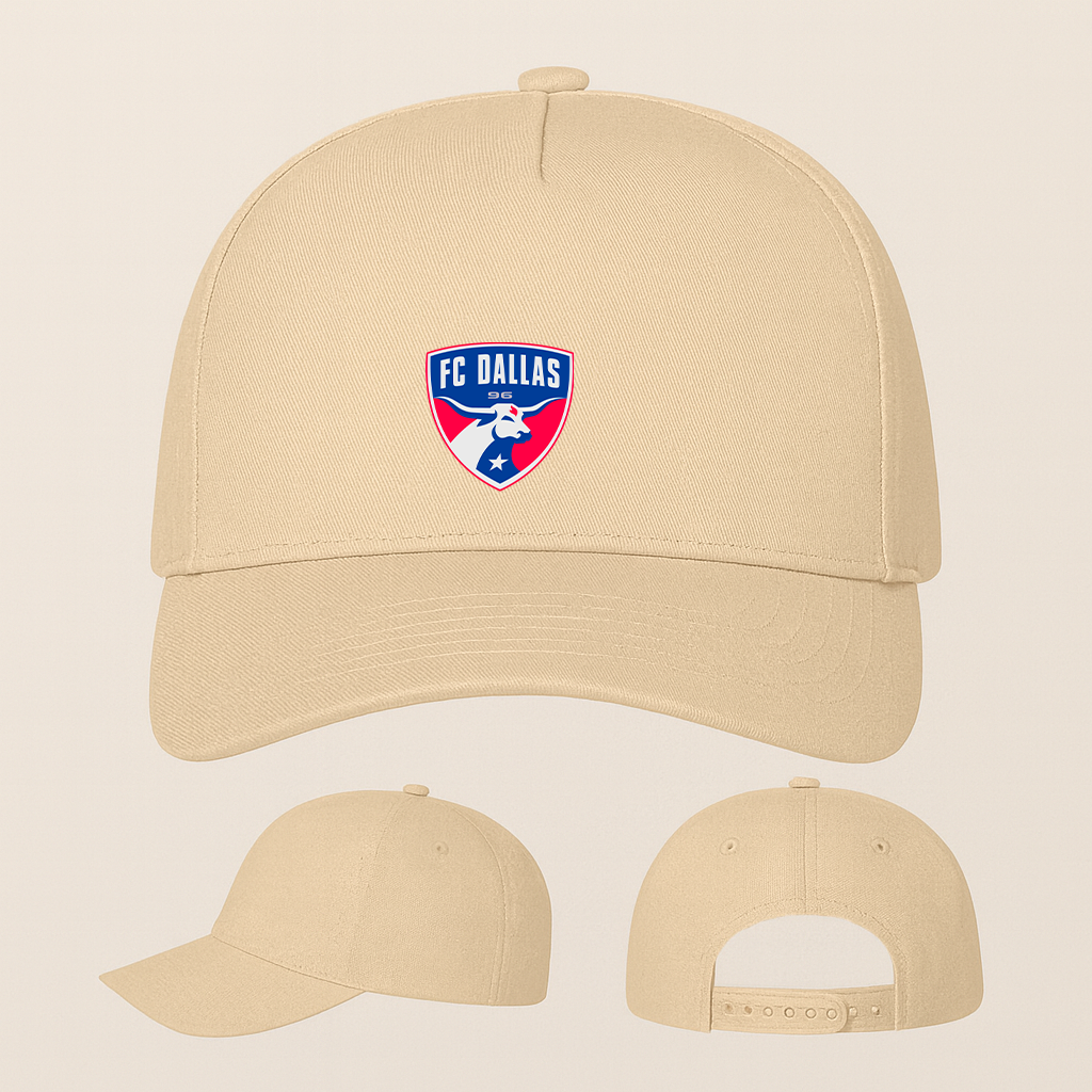 FC Dallas Soccer Logo Five Panel Twill Snapback Cap