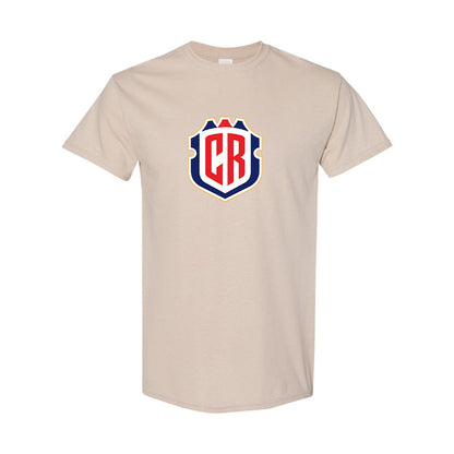 Men's Costa Rica National Soccer Team Cotton T-Shirt