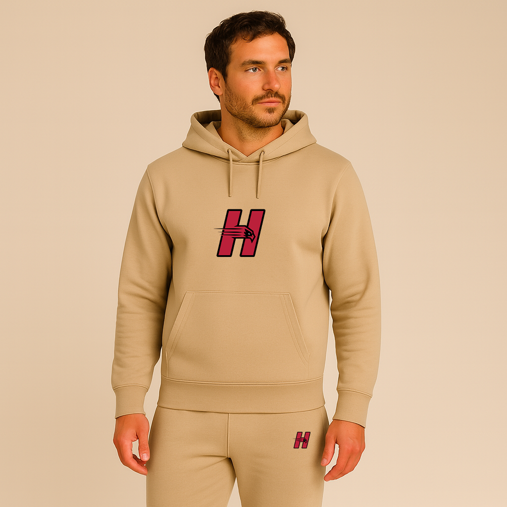 Men's Hartford Hawks Logo Hoodie Joggers Set