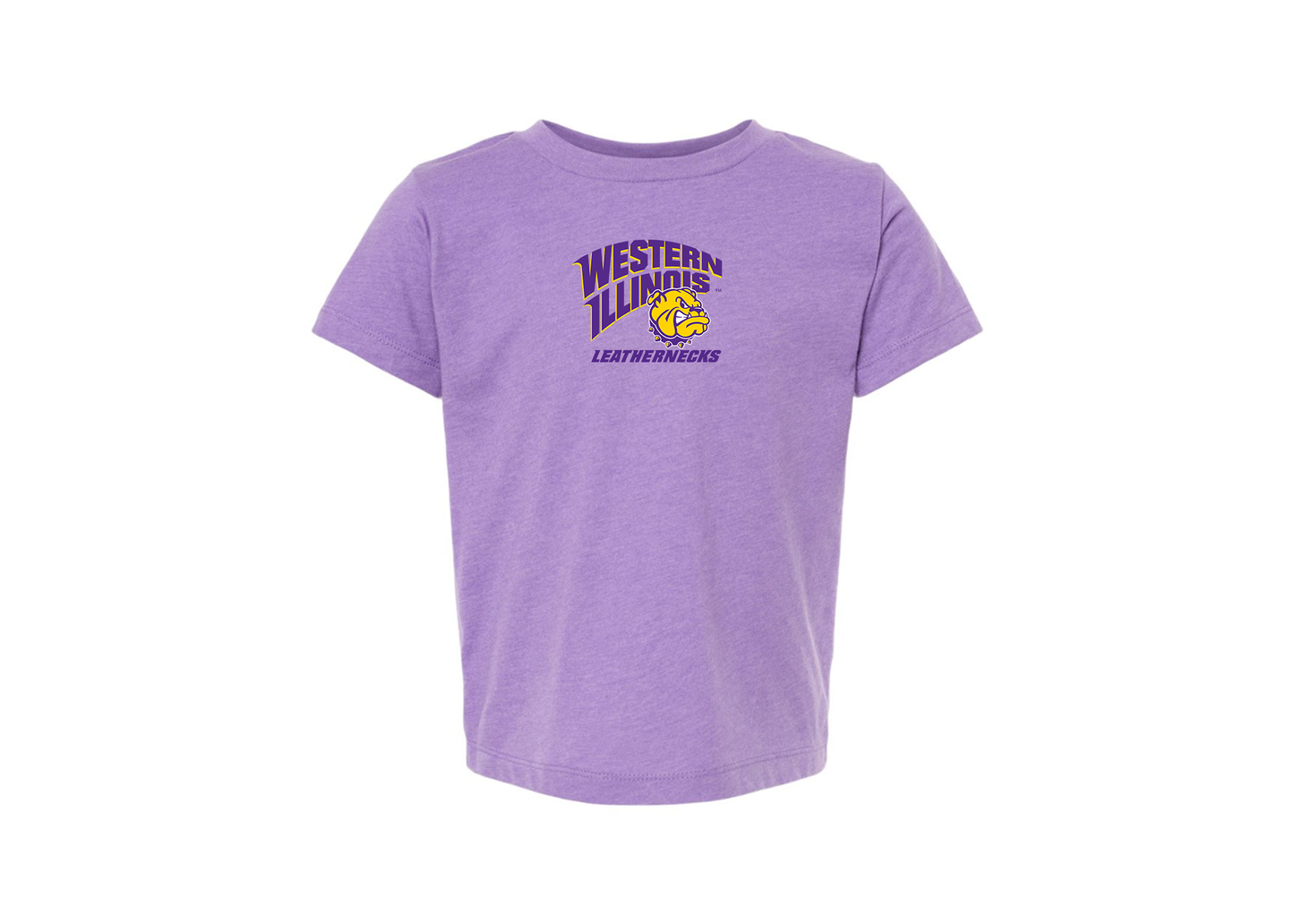 Western Illinois Leathernecks BELLA  CANVAS Toddler Jersey Tee