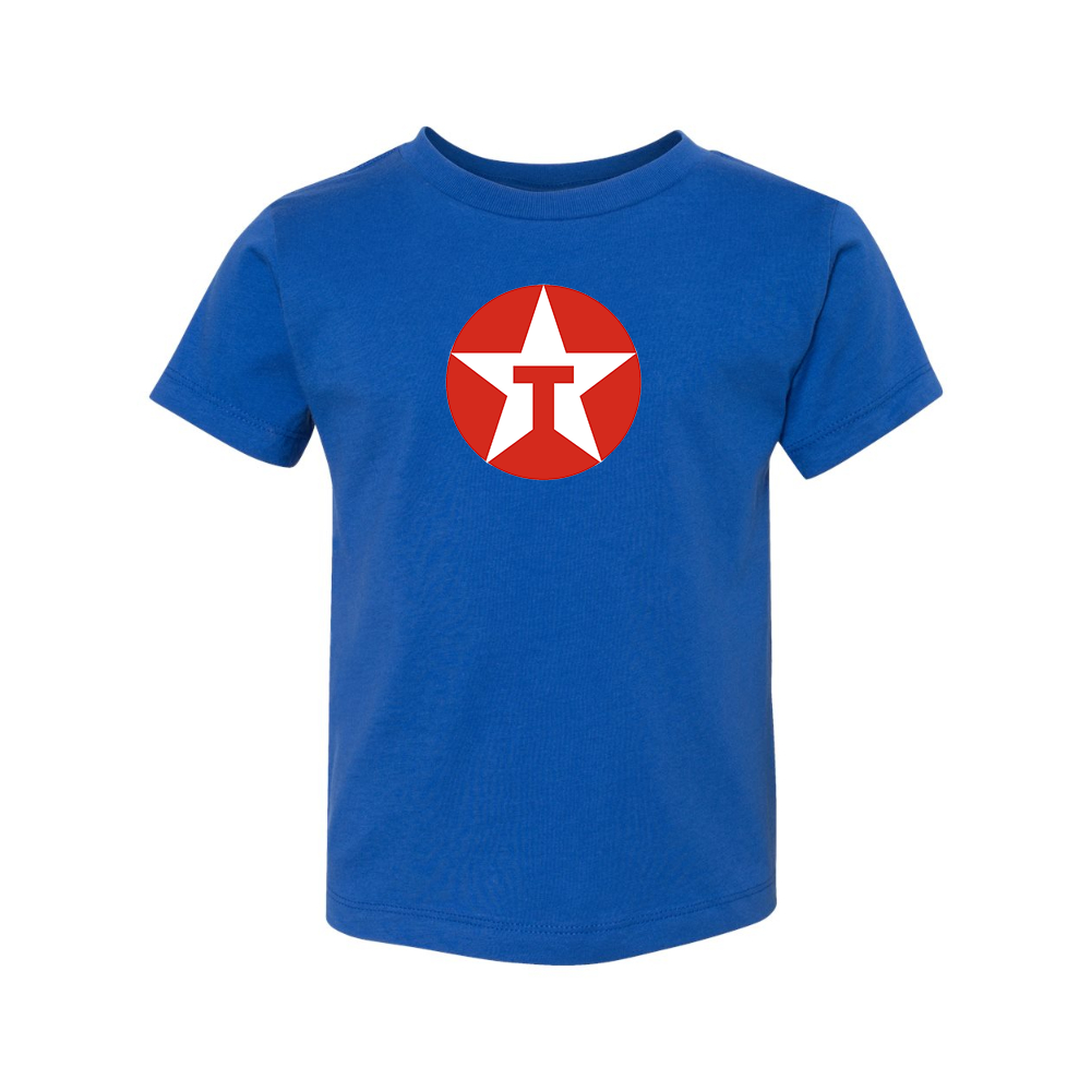 Texaco Logo BELLA  CANVAS Toddler Jersey Tee