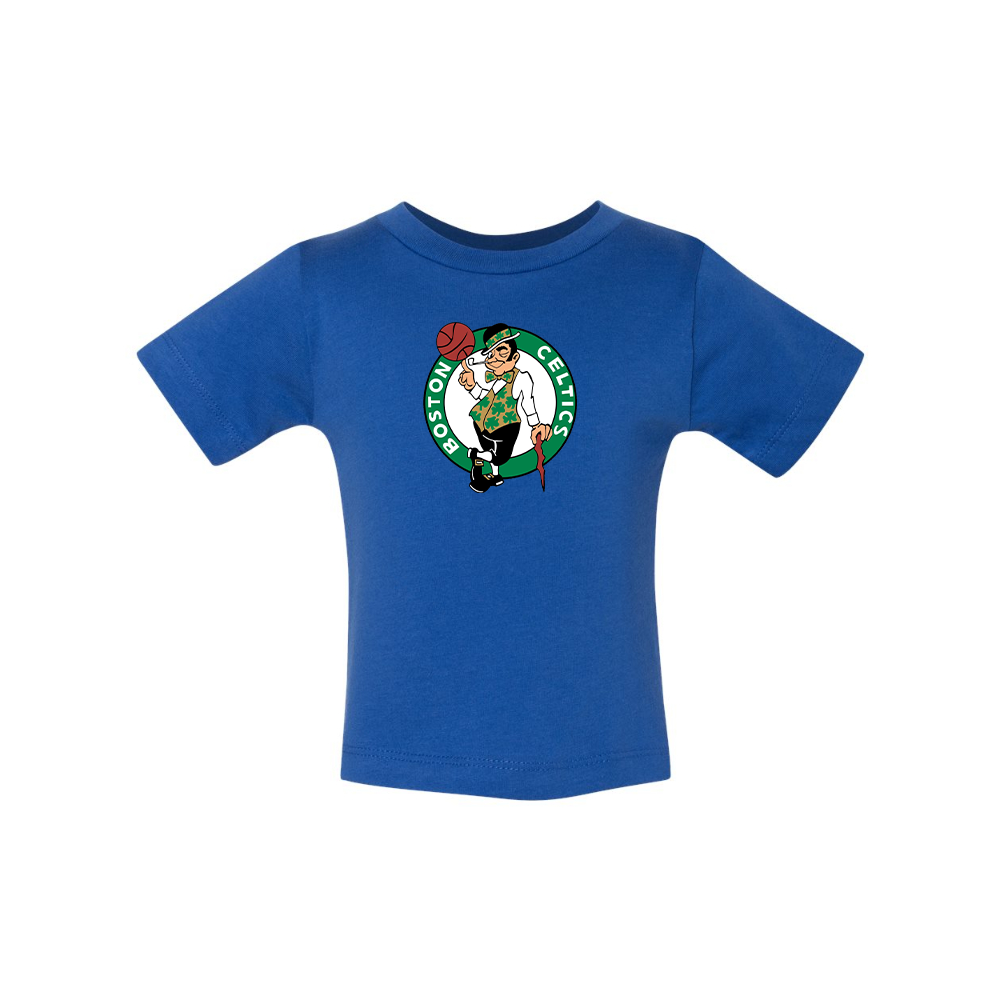Boston Celtics Logo BELLA CANVAS Infant Jersey Tee