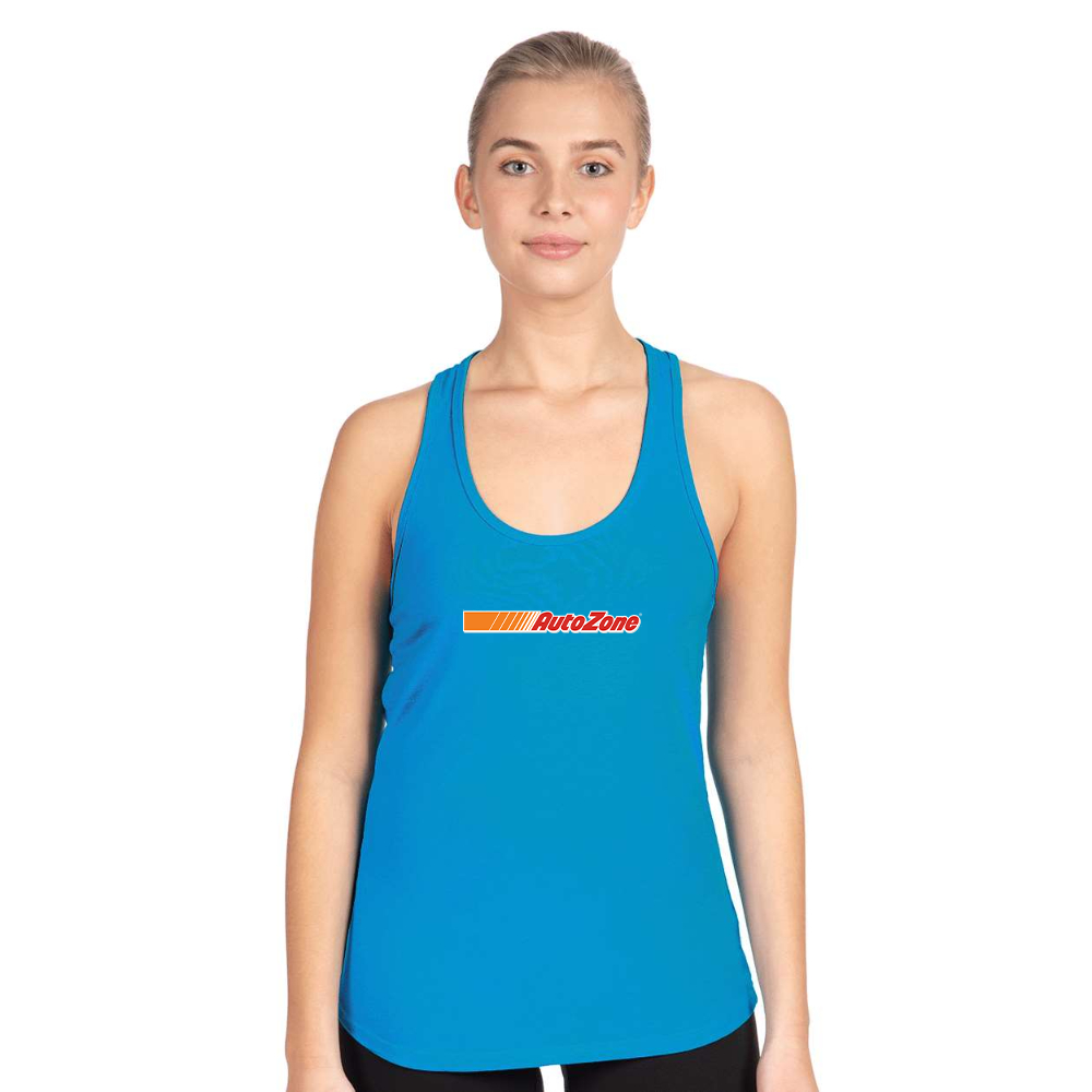 Women's AutoZone Logo Next Level Ideal Racerback Tank