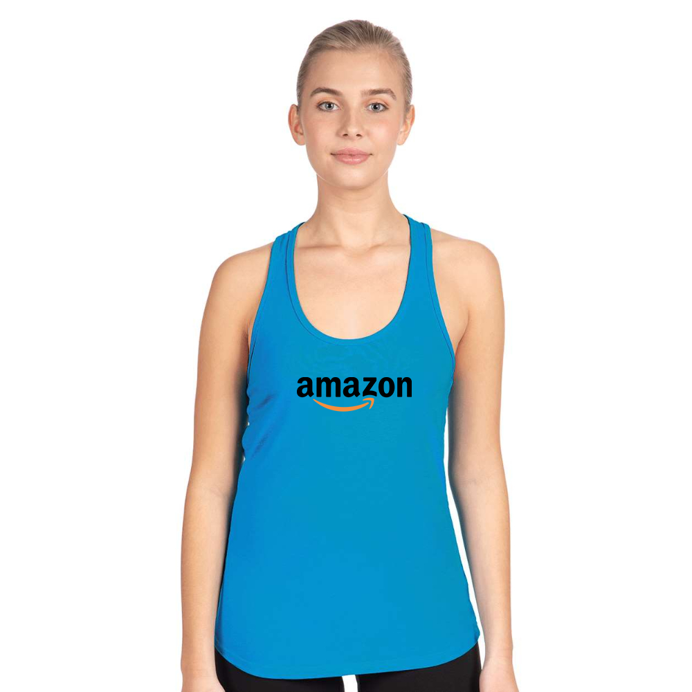Women's Amazon Logo Next Level Ideal Racerback Tank