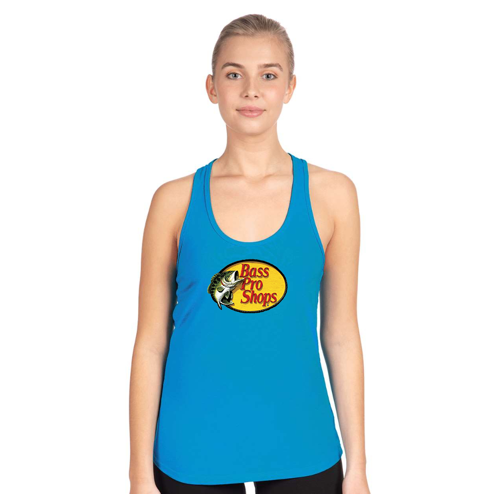 Women's Bass Pro Shops Logo Next Level Ideal Racerback Tank