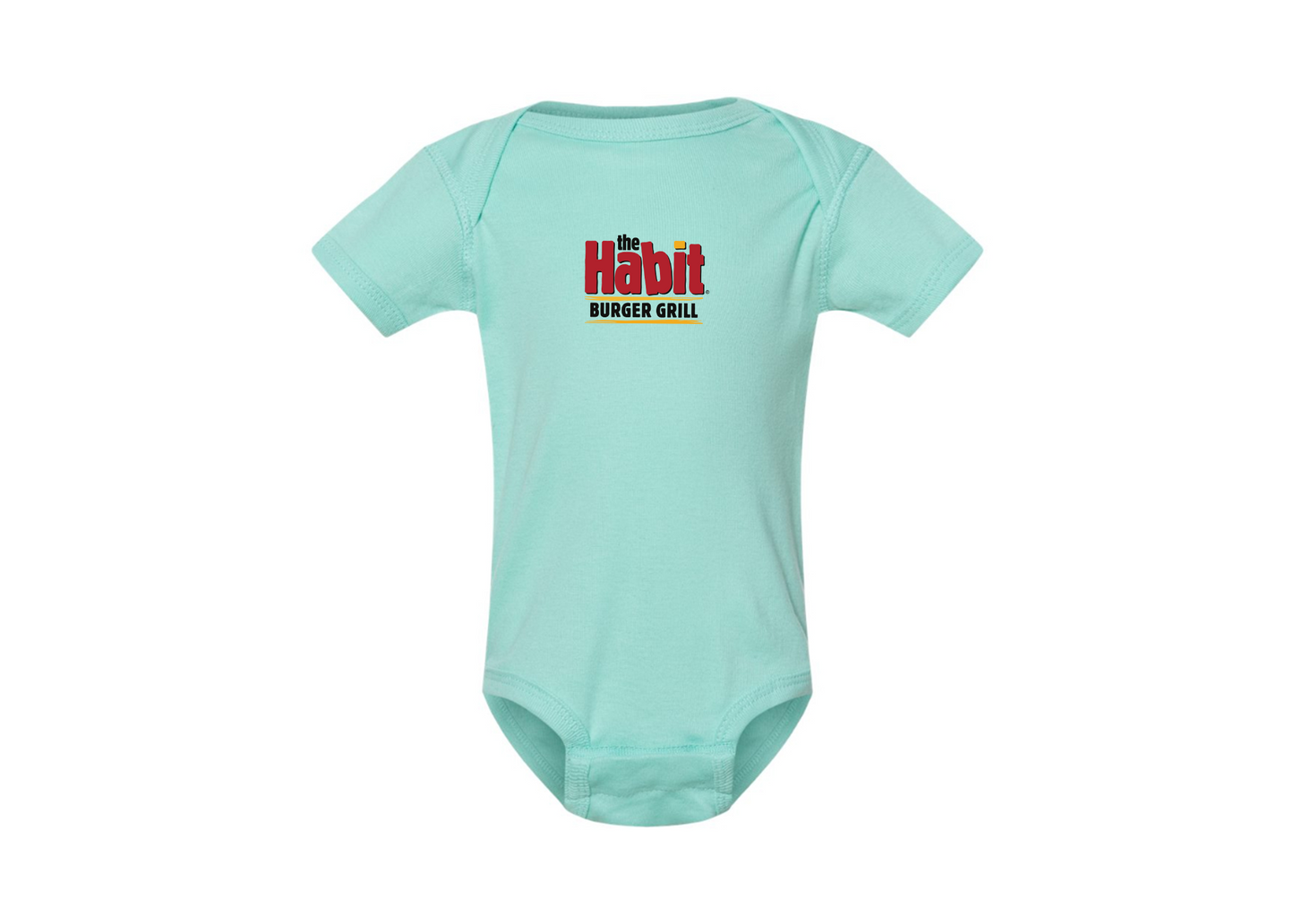 The Habit Burger Grill Rabbit Skins Infant Baby Rib Bodysuit
