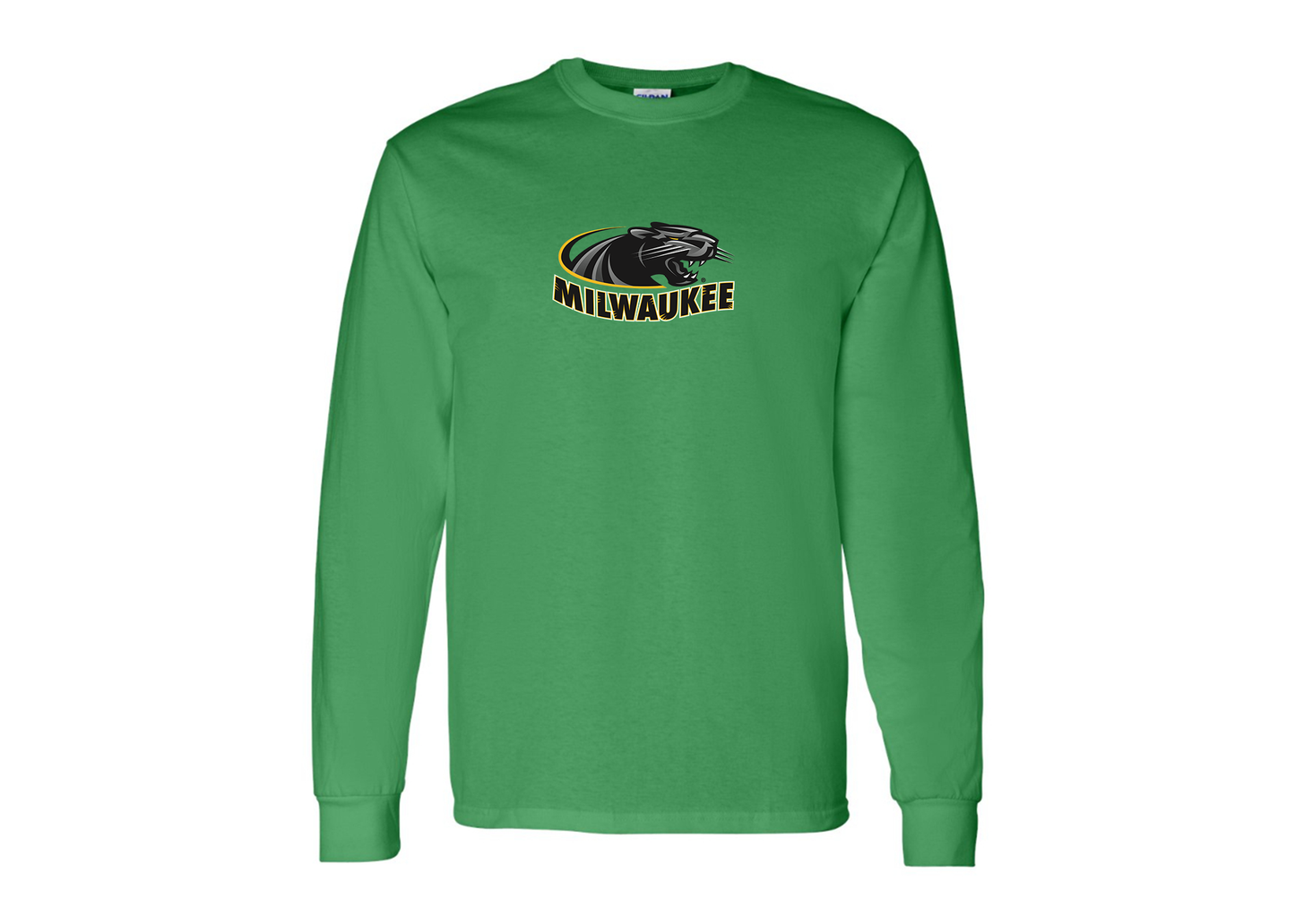 Men's Wisconsin Milwaukee Panthers Gildan Heavy Cotton Long Sleeve T-Shirt